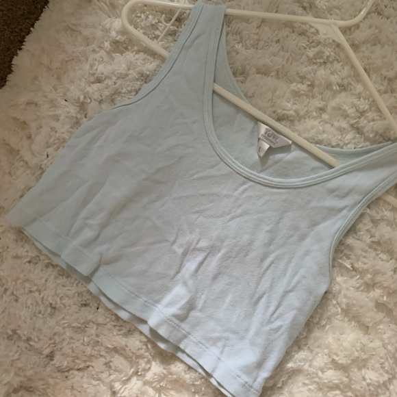 PacSun Tops - Vinatge😍 Baby Blue Cropped Tank